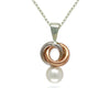 Rings Pearl Necklace