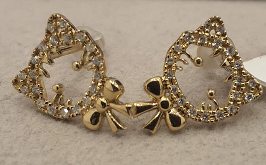 "Maya The Kitten" Earrings