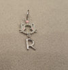 "Maya The Kitten" Necklace With The Letter "R"