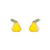 Pear Shape Gold Earrings