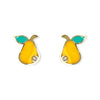 Pear Shape Gold & Diamond Earrings