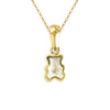 Bear Shaped Diamond Necklace