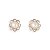 Pearl Flower Earrings