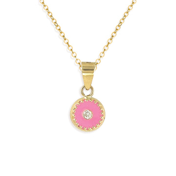 Round Diamond Necklace