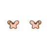 Cute Pink Butterfly Earrings