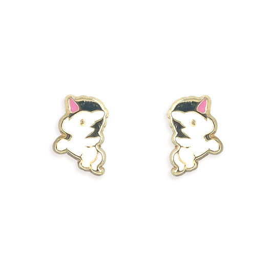 White Rhino Earrings