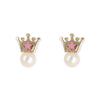 Crown Pearl Earrings