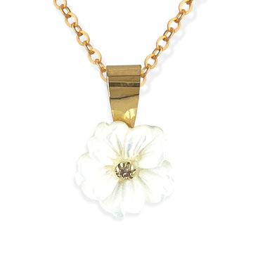 White Flower Necklace