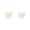 White Butterfly Earring