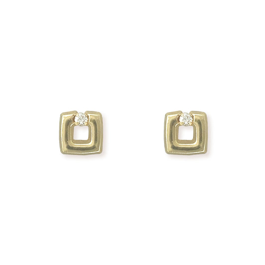 Square-Shaped Earrings