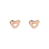 Pink Heart Earrings