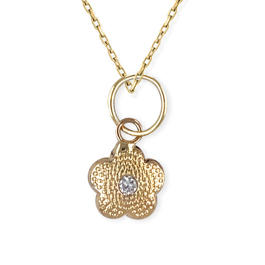 Flower Grain Necklace