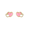 Twin Heart Shape Earrings