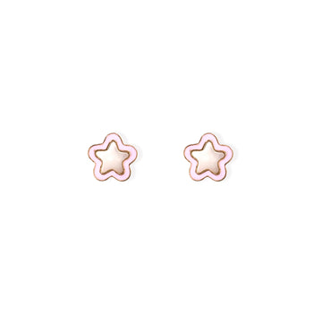 Star Shape Gold  Earrings