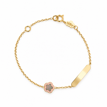 Flower-shaped Bracelet Engraving