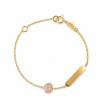 Crescent Moon Bracelet Engraving