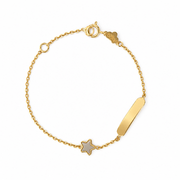 Star-shaped Bracelet Engraving