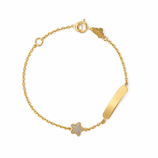 Star-shaped Bracelet Engraving