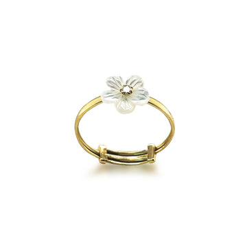 Floral Gold & Diamond Rings