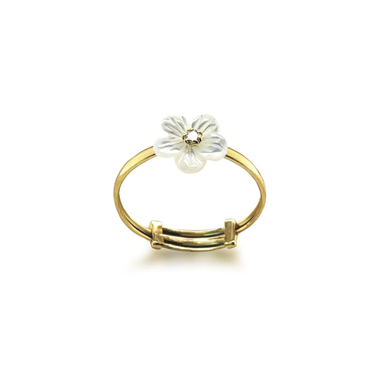 Floral Gold & Diamond Rings