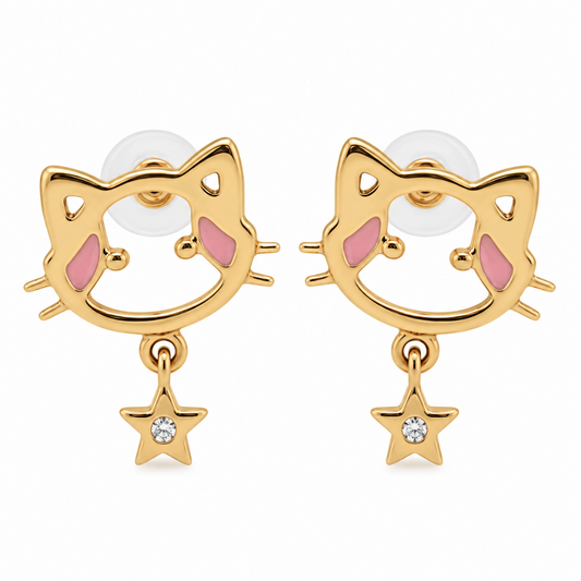 Maya & Friends Gold & Diamond Earrings