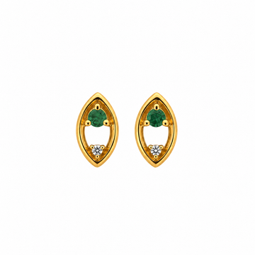 Marquise Stud Earrings