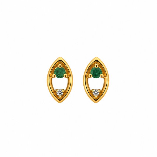 Marquise Stud Earrings