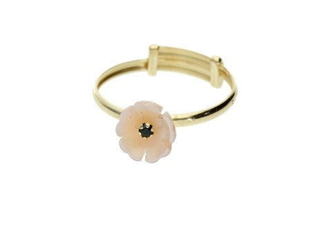 Floral Gold Rings