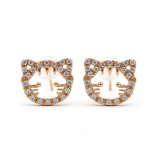 Maya & Friends Gold & Diamond Earrings