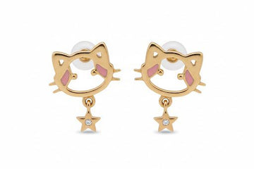 قرط ذهبي، قطره 1.74، وزنه 0.14