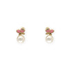 Butterfly Pearl Earrings
