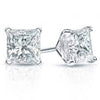 Princess Cut Solitaire Earrings