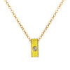 Lemon Yellow Necklace