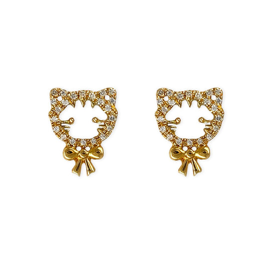 "Maya The Kitten" Earrings