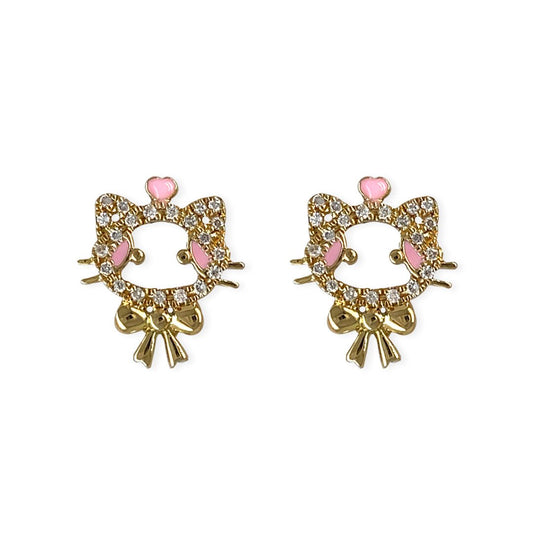 "Maya The Kitten" Earrings