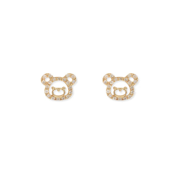 "Oscar The Teddy" Earrings