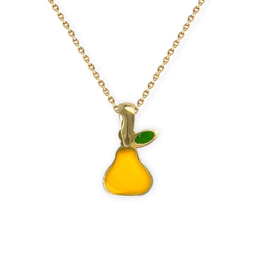 Pear Gold Necklace