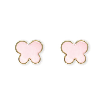 Little Pink Butterfly Earrings