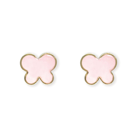 Little Pink Butterfly Earrings