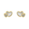 Twin Heart Shape Earrings