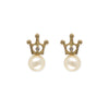 Crown Shaped Earrings - Baby Fitaihi