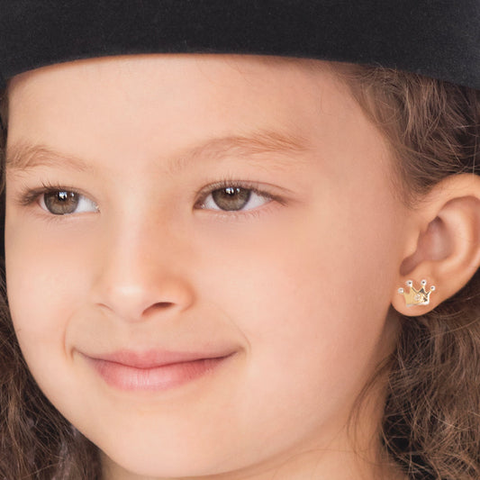 18K My Princess Earrings - Baby Fitaihi