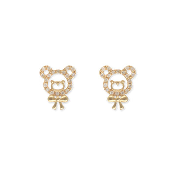 " Oscar The Teddy " Earrings - Baby Fitaihi