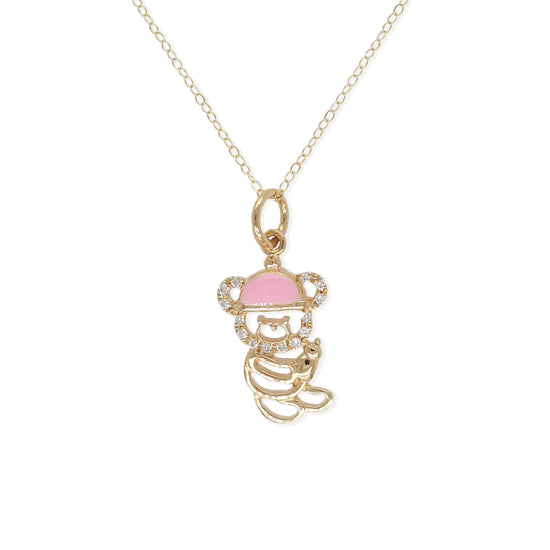 "Oscar The Teddy" Necklace - Baby Fitaihi