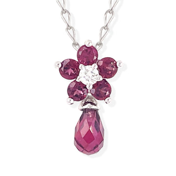 Ruby And Diamond Necklace - Baby Fitaihi