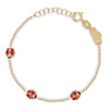 Triple Ladybug Bracelet - Baby Fitaihi