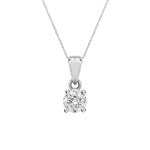 Baby Solitaire Diamond Necklace - Baby Fitaihi