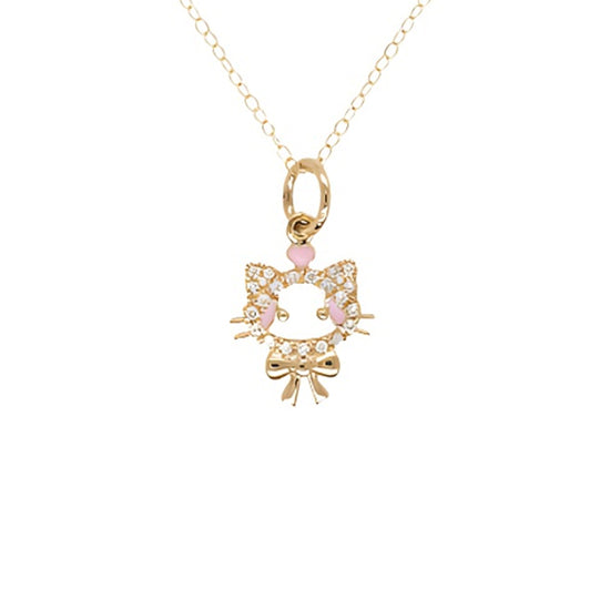 "Maya The Kitten" Necklace - Baby Fitaihi