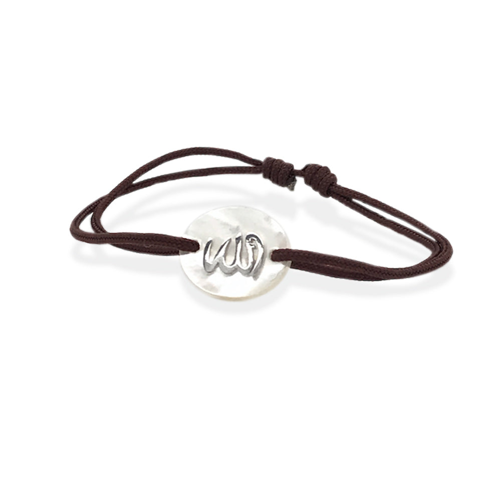 "Allah" Bracelet in Brown - Baby Fitaihi