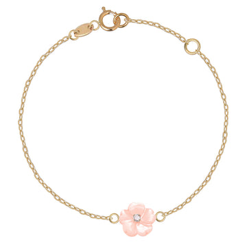 Diamond Floral Bracelet - Baby Fitaihi